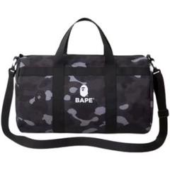 【A BATHING APE】超希少 初期 ミリタリーボストンバッグ 大容量 A BATHING APE(R) 2020 SPRING COLLECTION 【付録】 BAPE(R