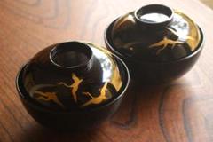 木製 漆塗 松鶴 金蒔絵 洗朱塗椀 六客 漆器 MA30 / (検)漆芸輪島能登 Amazon.co.jp: 漆器 輪島塗 沈金松鶴 金蒔絵 木製 蓋付椀 お煮物