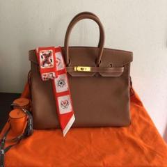 HERMESバーキン35cm ツイリー2本付