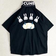 ☆新品タグ付☆ CUNE キューン 長袖シャツ 黒 ワークシャツ 11連