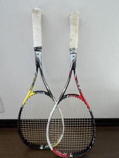 YONEX レーザーラッシュ7V LASERUSH 7V テニス　ラケット YONEX ヨネックス レーザーラッシュ7V LASERUSH 7V 赤/黒 - メルカリ