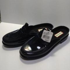 HUNTER  バックレスグロスペニーローファー HUNTER（ハンター） BACKLESS GLOSS PENNY LOAFER/バックレス