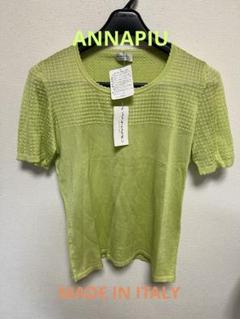 ANNAPURNA 半袖トップス ライムグリーン