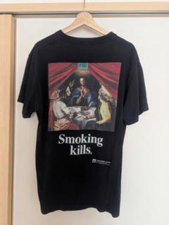Smoking kills FR2 バックプリントTシャツ　M