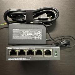 TP-LINK 5ポートギガビットL2スイッチ TL-SG1005P PoE+のサムネイル