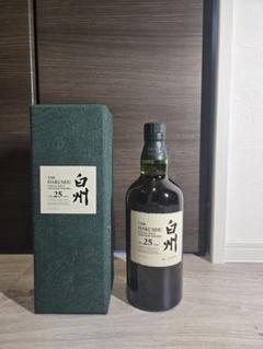 サントリー - 【新品未開封】白州 25年 リミテッドエディション サントリー ウィスキー SUNTORY 白州 25年 700ml 箱付き サントリー ウイスキー 東京