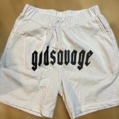 godsavage 刺繍 ホワイトショートパンツ godsavage 刺繍 ホワイトショートパンツ - メルカリ