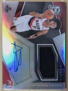 Anfernee Simons RC ルーキー 直筆サイン 99枚限定 Anfernee Simons RC ルーキー 直筆サイン 99枚限定
