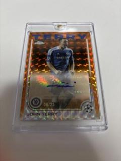 25シリ ジョン テリー 直筆サイン topps john terry