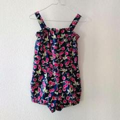 babyGap チェリー柄オーバーオール つなぎ 100cm