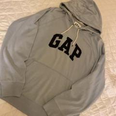 GAP XL ライトブルー パーカー フード付き