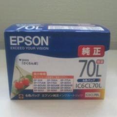 ic6cl70l 純正 6色パック 増量 エプソンの中古/未使用品 - メルカリ ic6cl70l 純正 6色パック 増量 エプソンの中古/未使用品 - メルカリ