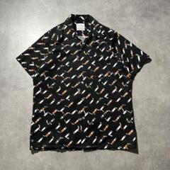 70s Tobacco Open Collar Western Shirt