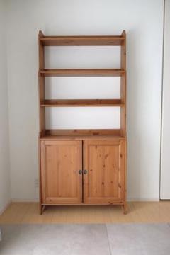 うめ様】イケア IKEA LEKSVIK パイン ワードローブ（タンス）