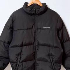 【美品】Carhartt カーハート ダウンジャケット フード付き 刺繍ロゴ 2025年最新】Carhartt メンズ ダウンジャケットの人気アイテム