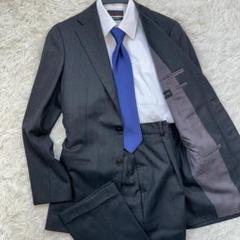 ✨トゥモローランド✨ゼニア生地　スーツ　セットアップ　チェック柄　小さめサイズ 未使用級✨ トゥモローランド × ゼニア スーツ セットアップ L