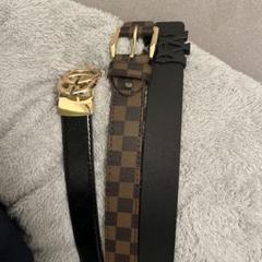 ベルト3点セット　ルイヴィトンベルト　GUCCI激似ベルト　アミリベルト ベルト3点セット ルイヴィトンベルト GUCCI激似ベルト