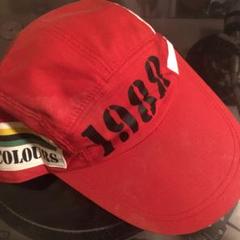 90s クロスカラーズ ロングビルcap