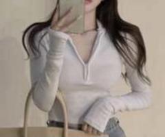 ホワイト ハイネック ジッパー トップス