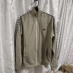 フレッドペリー　トラックジャケット　ベージュ FRED PERRY ジャージ Taped Track Jacket／フレッドペリー