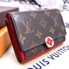 【たっくん】ルイヴィトン ポルトフォイユ フロール コンパクト 折り財布 ルイ・ヴィトン ポルトフォイユ コンパクト 三つ折り財布