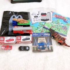 トミカ ミニカー　チョロQ まとめ売り　恐竜　USJ サメ 救急車　DVD