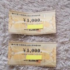 ビックカメラ お買い物優待券 ホッピー様専用