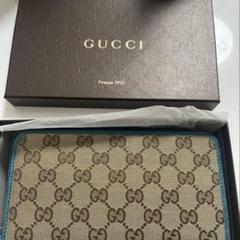未使用GUCCI長財布ファスナー