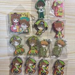 カードキャプターさくら　李小狼　ラバスト　ラバーストラップ　13点セット カードキャプターさくら 李小狼 ラバスト ラバーストラップ 13点