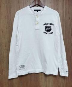 00s TOMMY HILFIGER ヘンリーネックTシャツ　トミーヒルフィガー