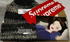 帽子 Supreme Space Dye Stripe Beanie Black Supreme Space Dye Stripe Beanie Black – Blesssed