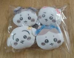 ちいかわ ミニがまぐち～リボン～　ちいかわ　ハチワレ　うさぎ　古本屋　４点セット