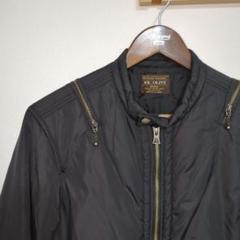 MR. OLIVE 黒 ジャケット ダブルファスナー MR. OLIVE 黒 ジャケット ダブルファスナー - メルカリ