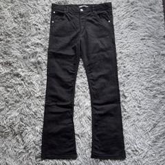 ZARA ブラック ダークグレー ブーツカット フレアデニム ブーツカットデニムパンツ - インディゴブルー | ZARA Japan / 日本