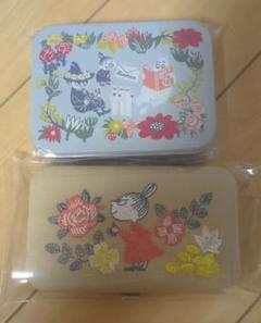 ムーミン刺繍入り美容、文具ツールセット