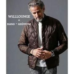 WiLLLOUNGE×nano・universe リバーシブルボア MA-1 S 2025年最新】ウィルラウンジ ジャンパー・ブルゾンの人気