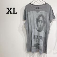 XL】ジョン・レノン Tシャツ グレー NEW YORK CITY - メルカリ