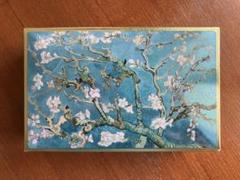 ゴンチャロフ ガルニエ ゴッホ 花咲くアーモンドの枝 チョコレート缶 缶のみ