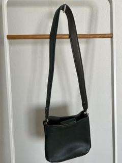ZARA•ダークグリーン ショルダーバッグ