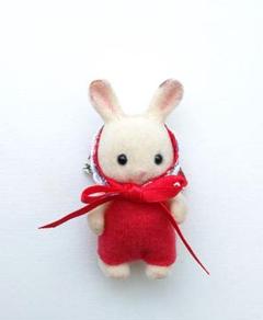 バブーシュカ＊うさぎの赤ちゃん＊シルバニア＊着せかえ