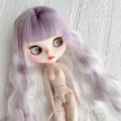 メルカリ便　❤️アイシードール❤️ベージュアフロ　ニューフェイス ❤️アイシードール❤️パープルホワイトミックス ニュー