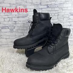 新品同様【Hawkins】ワークブーツ(28)ベックマン　革靴　ブーツ　ブラック HAWKINS - hawkins HL40071 ブーツ 26.5cm ベックマン タイプの