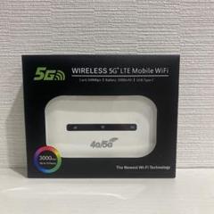 ワイヤレス WIRELESS 5G LTE モバイルWi-Fi 【未使用】