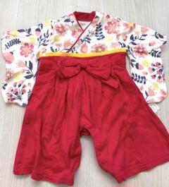 袴ロンパース　60サイズ