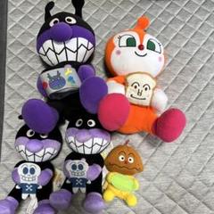 アンパンマン　バイキンマン　ぬいぐるみ　まとめ売り