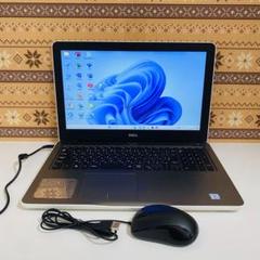Y579 DellノートパソコンSSDサクサク動くWindows11オフィス付き