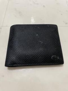 美品✨ラコステ エナメル レザー 長財布 L字ファスナー ブラック モノグラム 美品✨ラコステ エナメル レザー 長財布 L字ファスナー ブラック