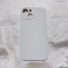 ☆ iPhone 14 シリコン スマホケース ホワイト