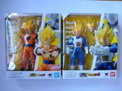 SH Figuarts フィギュアーツ 超サイヤ人フルパワー孫悟空 & ベジータ