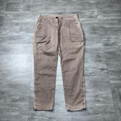 BRUNELLO CUCINELLI ブルネロクチネリ チノパン ブラウン 54 Brunello Cucinelli/ブルネロ クチネリ｜ベルベット パンツ